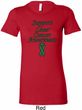 Support Liver Cancer Awareness Ladies Longer Length Shirt