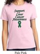 Support Liver Cancer Awareness Ladies T-shirt