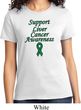 Support Liver Cancer Awareness Ladies T-shirt