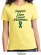 Support Liver Cancer Awareness Ladies T-shirt