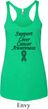 Support Liver Cancer Awareness Ladies Tri Blend Racerback