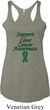 Support Liver Cancer Awareness Ladies Tri Blend Racerback