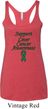 Support Liver Cancer Awareness Ladies Tri Blend Racerback