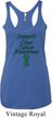 Support Liver Cancer Awareness Ladies Tri Blend Racerback