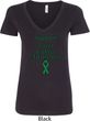 Support Liver Cancer Awareness Ladies V-Neck