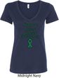 Support Liver Cancer Awareness Ladies V-Neck