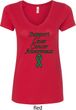 Support Liver Cancer Awareness Ladies V-Neck