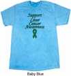 Support Liver Cancer Awareness Mineral Tie Dye T-shirt