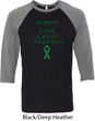 Support Liver Cancer Awareness Raglan Shirt