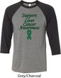 Support Liver Cancer Awareness Raglan Shirt