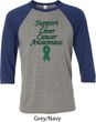 Support Liver Cancer Awareness Raglan Shirt