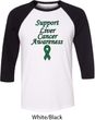 Support Liver Cancer Awareness Raglan Shirt