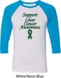 Support Liver Cancer Awareness Raglan Shirt