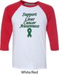 Support Liver Cancer Awareness Raglan Shirt