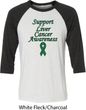 Support Liver Cancer Awareness Raglan Shirt