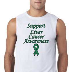 Support Liver Cancer Awareness Sleeveless Shirt