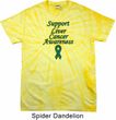 Support Liver Cancer Awareness Tie Dye T-shirt