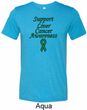 Support Liver Cancer Awareness Tri Blend Tee