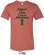 Support Liver Cancer Awareness Tri Blend Tee