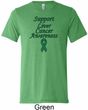 Support Liver Cancer Awareness Tri Blend Tee