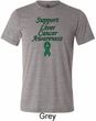 Support Liver Cancer Awareness Tri Blend Tee
