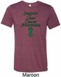 Support Liver Cancer Awareness Tri Blend Tee