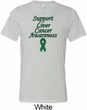 Support Liver Cancer Awareness Tri Blend Tee