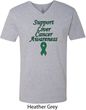 Support Liver Cancer Awareness V-Neck