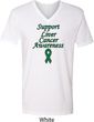 Support Liver Cancer Awareness V-Neck