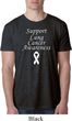 Support Lung Cancer Awareness Burnout Shirt