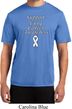 Support Lung Cancer Awareness Dry Wicking T-shirt