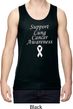 Support Lung Cancer Awareness Dry Wicking Tank Top