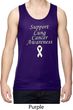 Support Lung Cancer Awareness Dry Wicking Tank Top
