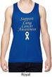 Support Lung Cancer Awareness Dry Wicking Tank Top