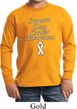 Support Lung Cancer Awareness Kids Long Sleeve