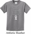 Support Lung Cancer Awareness Kids T-shirt