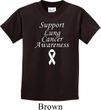 Support Lung Cancer Awareness Kids T-shirt