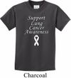 Support Lung Cancer Awareness Kids T-shirt