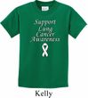 Support Lung Cancer Awareness Kids T-shirt