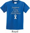 Support Lung Cancer Awareness Kids T-shirt