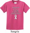 Support Lung Cancer Awareness Kids T-shirt