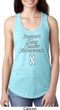 Support Lung Cancer Awareness Ladies Ideal Racerback