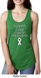 Support Lung Cancer Awareness Ladies Ideal Racerback