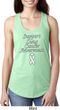 Support Lung Cancer Awareness Ladies Ideal Racerback