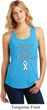 Support Lung Cancer Awareness Ladies Racerback
