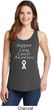 Support Lung Cancer Awareness Ladies Tank Top
