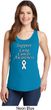 Support Lung Cancer Awareness Ladies Tank Top