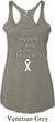 Support Lung Cancer Awareness Ladies Tri Blend Racerback