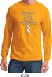 Support Lung Cancer Awareness Long Sleeve
