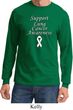 Support Lung Cancer Awareness Long Sleeve